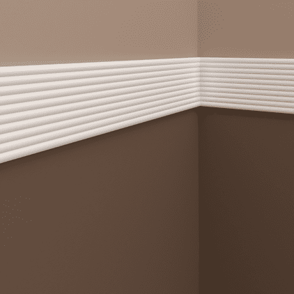 Молдинг под покраску Европласт 1.51.374 2000×101×9 фото в интерьере