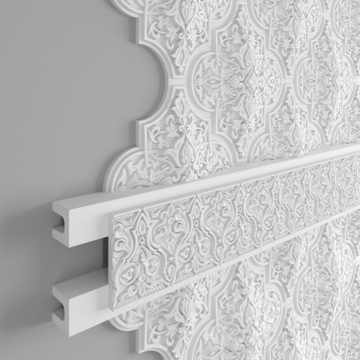 Молдинг под покраску Европласт 1.51.501 2000×161×17