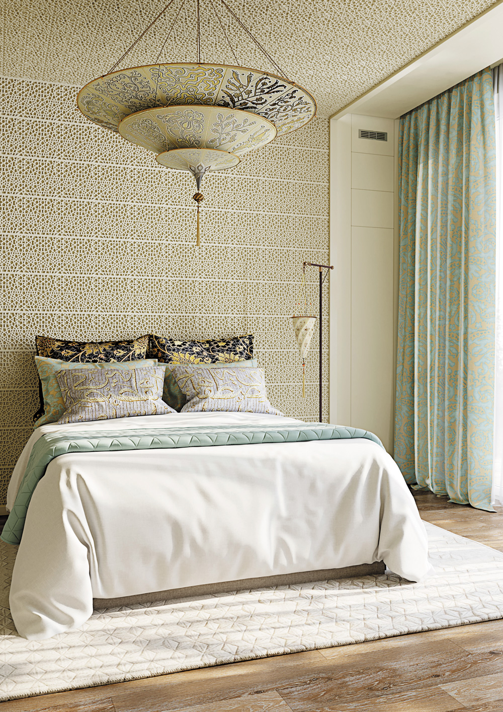 Молдинг под покраску Европласт 1.51.518 2040×259×33 фото в интерьере