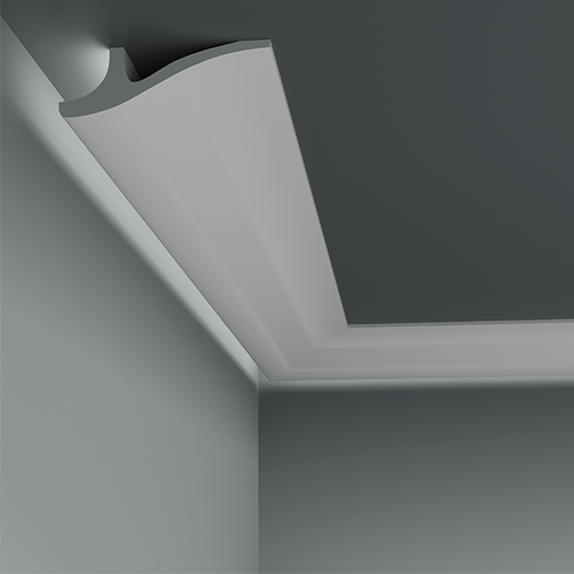 Молдинг под покраску Европласт 1.51.711 с подсветкой 2000×175×55