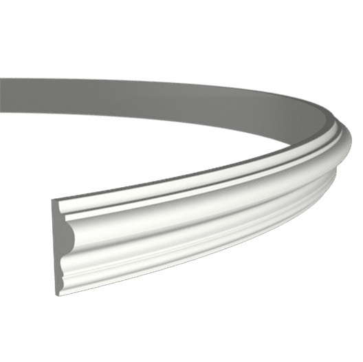 Молдинг под покраску гибкий Европласт 1.51.302 2000×60×25