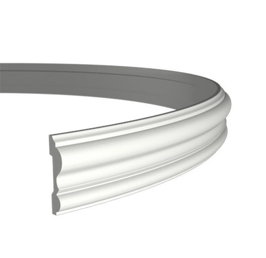 Молдинг под покраску гибкий Европласт 1.51.303 2000×82×19