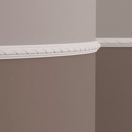 Молдинг под покраску гибкий Европласт 1.51.312 2000×40×18