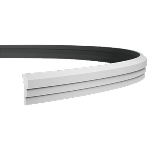 Молдинг под покраску гибкий Европласт 1.51.315 2000×75×22