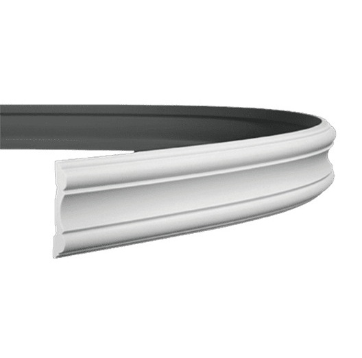 Молдинг под покраску гибкий Европласт 1.51.317 2000×101×20