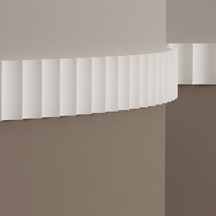 Молдинг под покраску гибкий Европласт 1.51.327 2000×80×21 фото в интерьере
