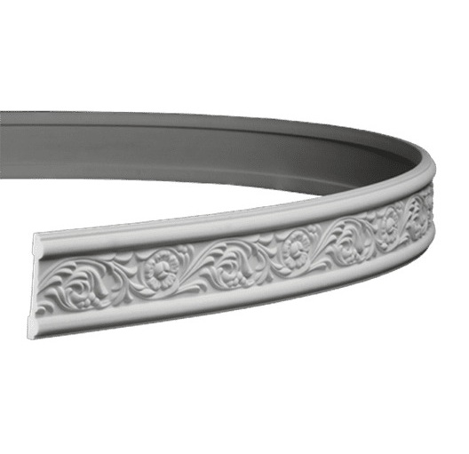 Молдинг под покраску гибкий Европласт 1.51.337 2000×78×12