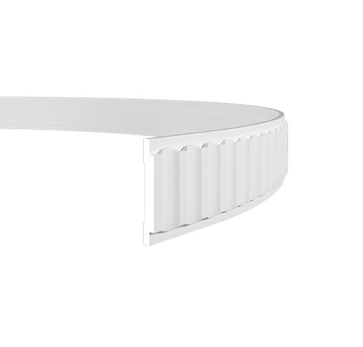 Молдинг под покраску гибкий Европласт 1.51.338 2000×40×9