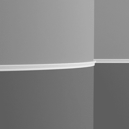 Молдинг под покраску гибкий Европласт 1.51.346 2000×34×16 фото в интерьере