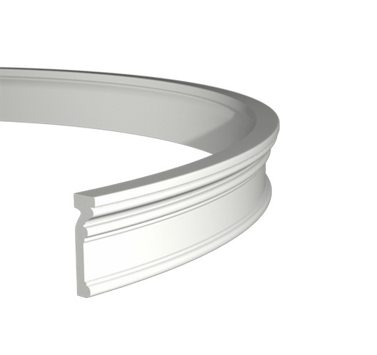 Молдинг под покраску гибкий Европласт 1.51.347 2000×91×27