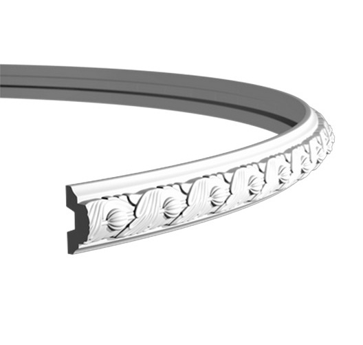 Молдинг под покраску гибкий Европласт 1.51.348 2000×49×25