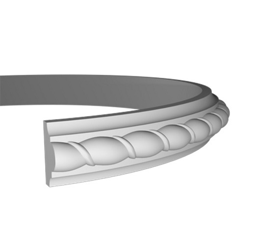 Молдинг под покраску гибкий Европласт 1.51.353 2000×26×16