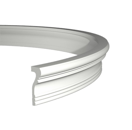 Молдинг под покраску гибкий Европласт 1.51.355 2000×102×38