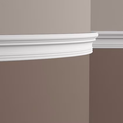 Молдинг под покраску гибкий Европласт 1.51.355 2000×102×38