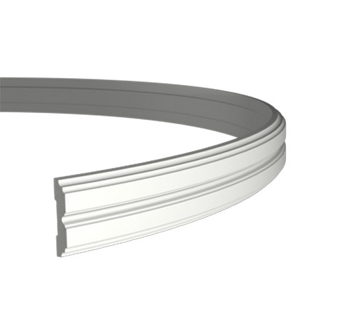 Молдинг под покраску гибкий Европласт 1.51.357 2000×48×12