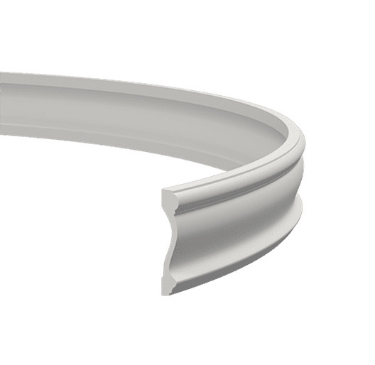 Молдинг под покраску гибкий Европласт 1.51.367 2000×124×24