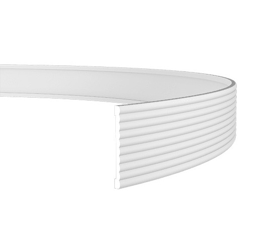 Молдинг под покраску гибкий Европласт 1.51.374 2000×101×9