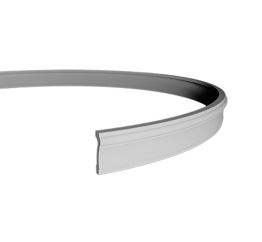 Молдинг под покраску гибкий Европласт 1.51.383 2000×75×23