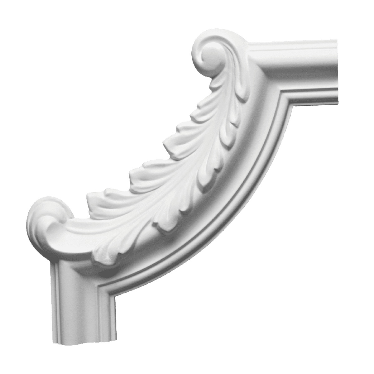 Угловой элемент к молдингу под покраску Европласт 1.52.291 195×195×20