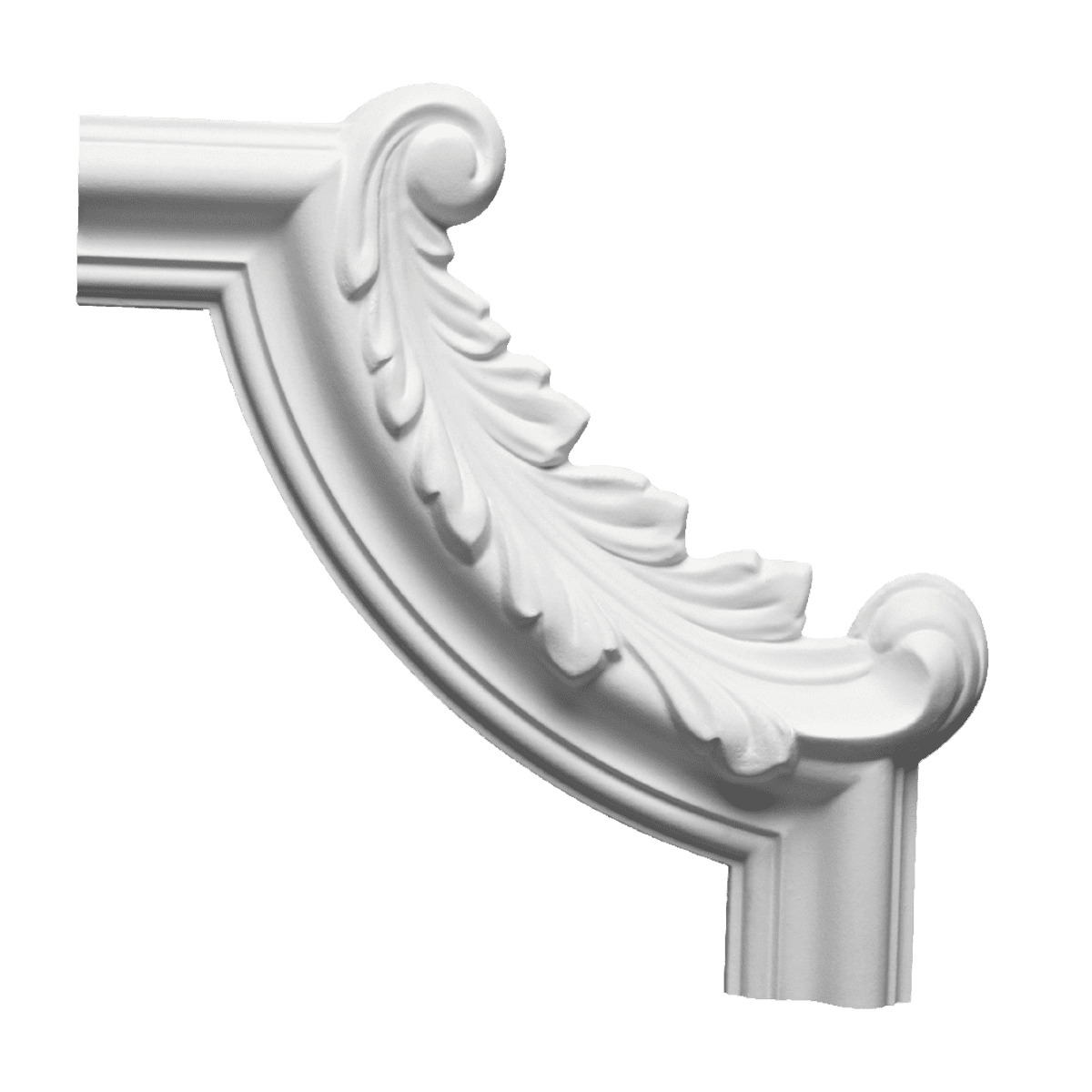 Угловой элемент к молдингу под покраску Европласт 1.52.295 195×195×18