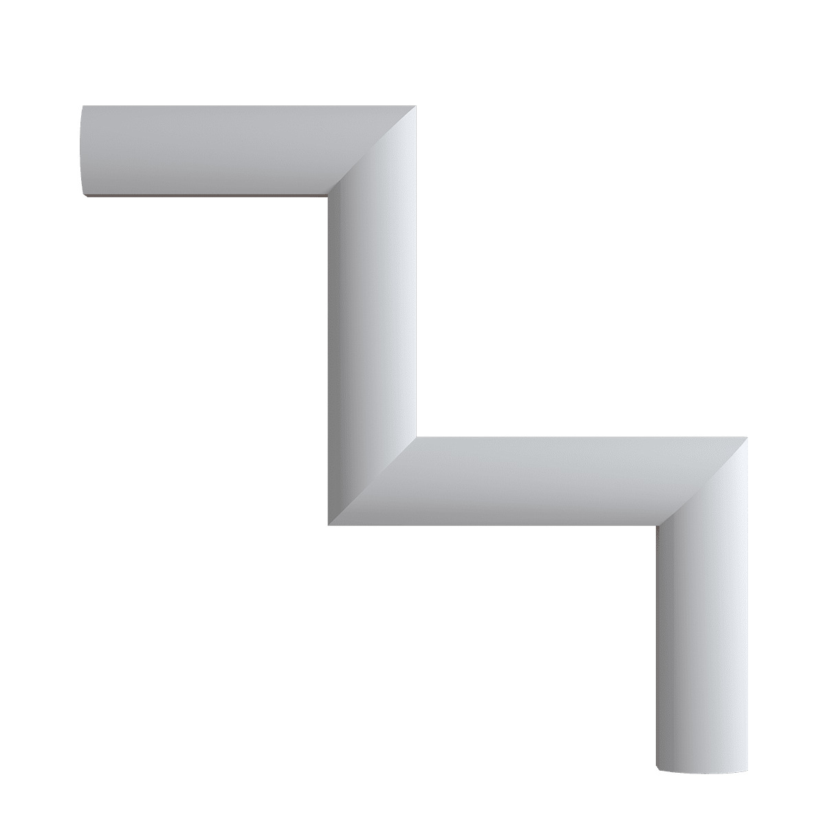 Угловой элемент к молдингу под покраску Европласт 1.52.816 300×300×20