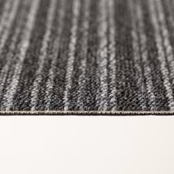 Ковровая плитка Bonkeel Space Strip Graphit 500×500×5,9