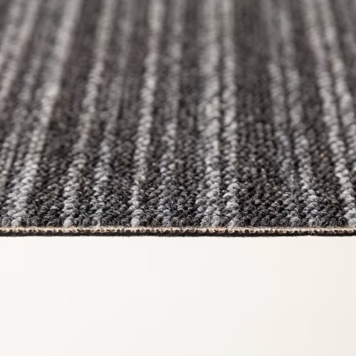 Ковровая плитка Bonkeel Space Strip Graphit 500×500×5,9
