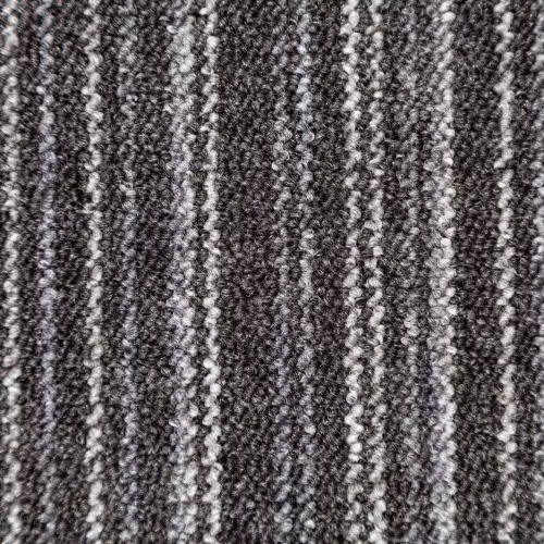 Ковровая плитка Bonkeel Space Strip Graphit 500×500×5,9