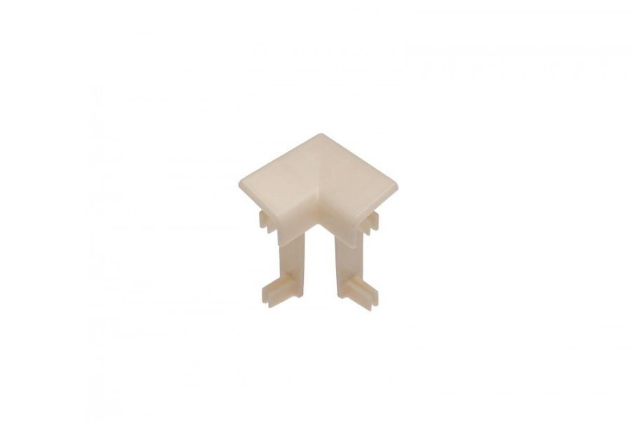 Угол ПВХ внутренний для плинтуса Cezar Бежевый 103 40,5 мм