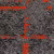 Ковровая плитка Associated Weavers Macro Tile цвет 91 Sunset 500×500×6
