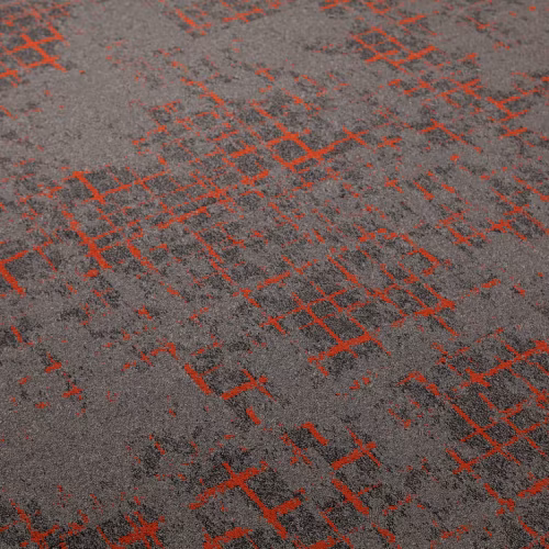 Ковровая плитка Associated Weavers Macro Tile цвет 91 Sunset 500×500×6