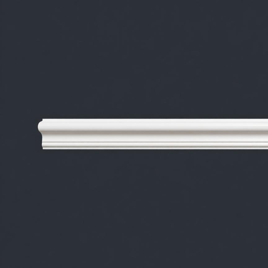 Молдинг под покраску Перфект Плюс AD346 2400×61×25