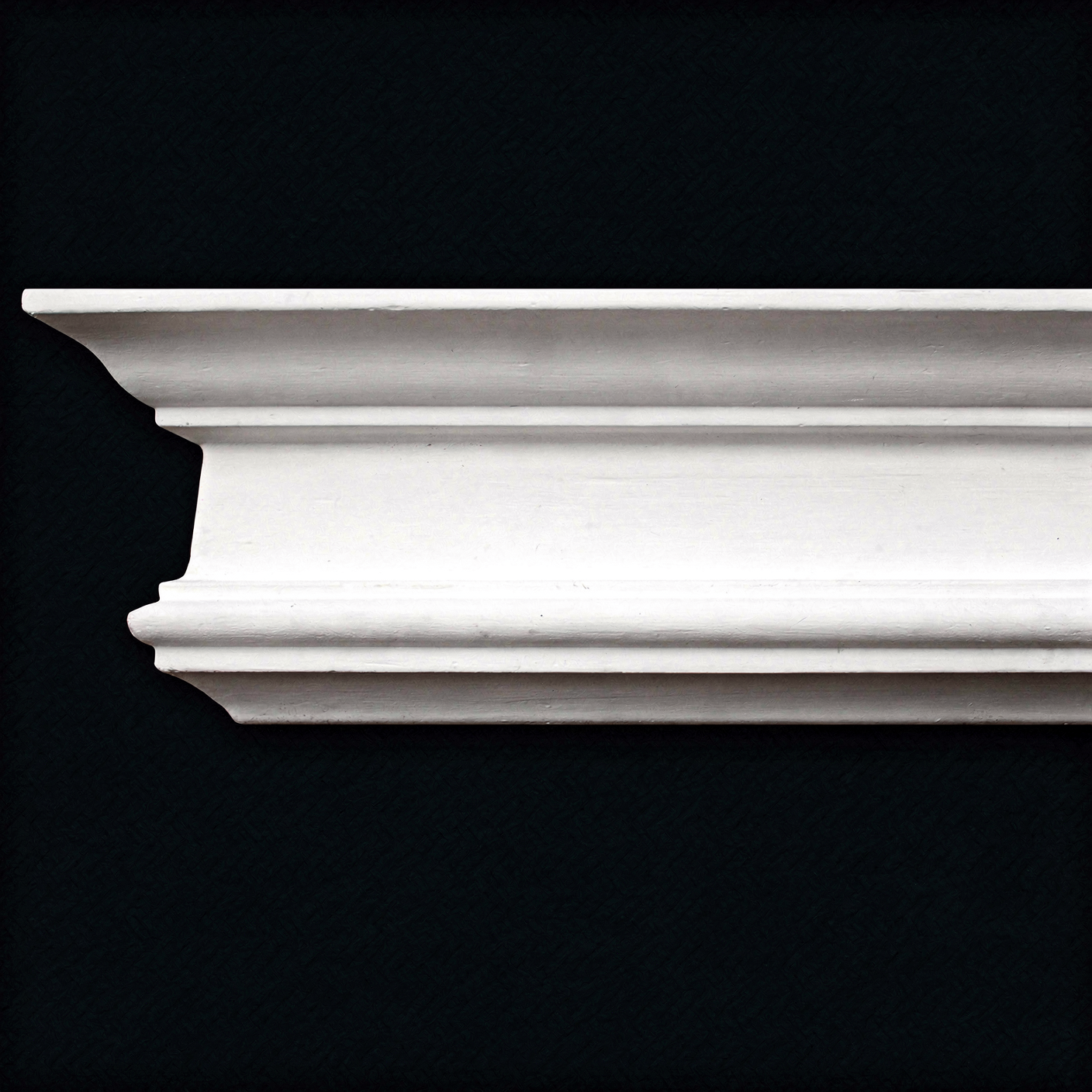 Потолочный плинтус под покраску Перфект Плюс AB137 2400×100×55