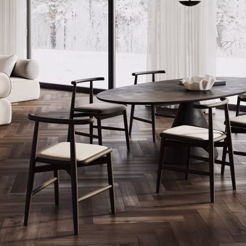 Кварцвиниловый SPC ламинат Fargo Bevel Parquet Дуб Стамбул 33-653-19 венгерская елка 615×123×6