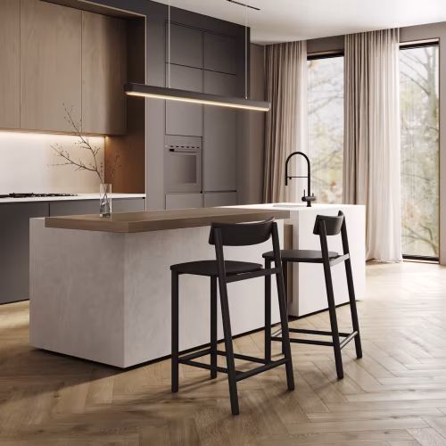 Кварцвиниловый SPC ламинат Fargo Bevel Parquet Дуб Майами 33-653-03 венгерская елка 615×123×6