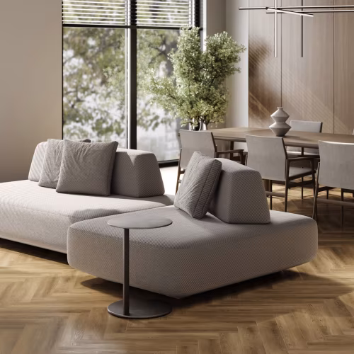 Кварцвиниловый SPC ламинат Fargo Bevel Parquet Дуб Севилья 33-2105 венгерская елка 615×123×6