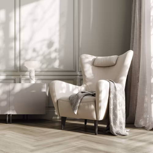 Кварцвиниловый SPC ламинат Fargo Bevel Parquet Дуб Бристоль 33-6191-36 венгерская елка 615×123×6