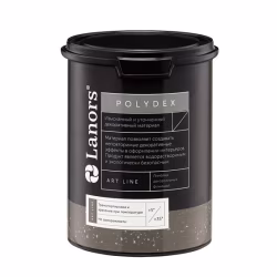Лак для декоративной штукатурки Lanors Polydex 2К матовый 1 л