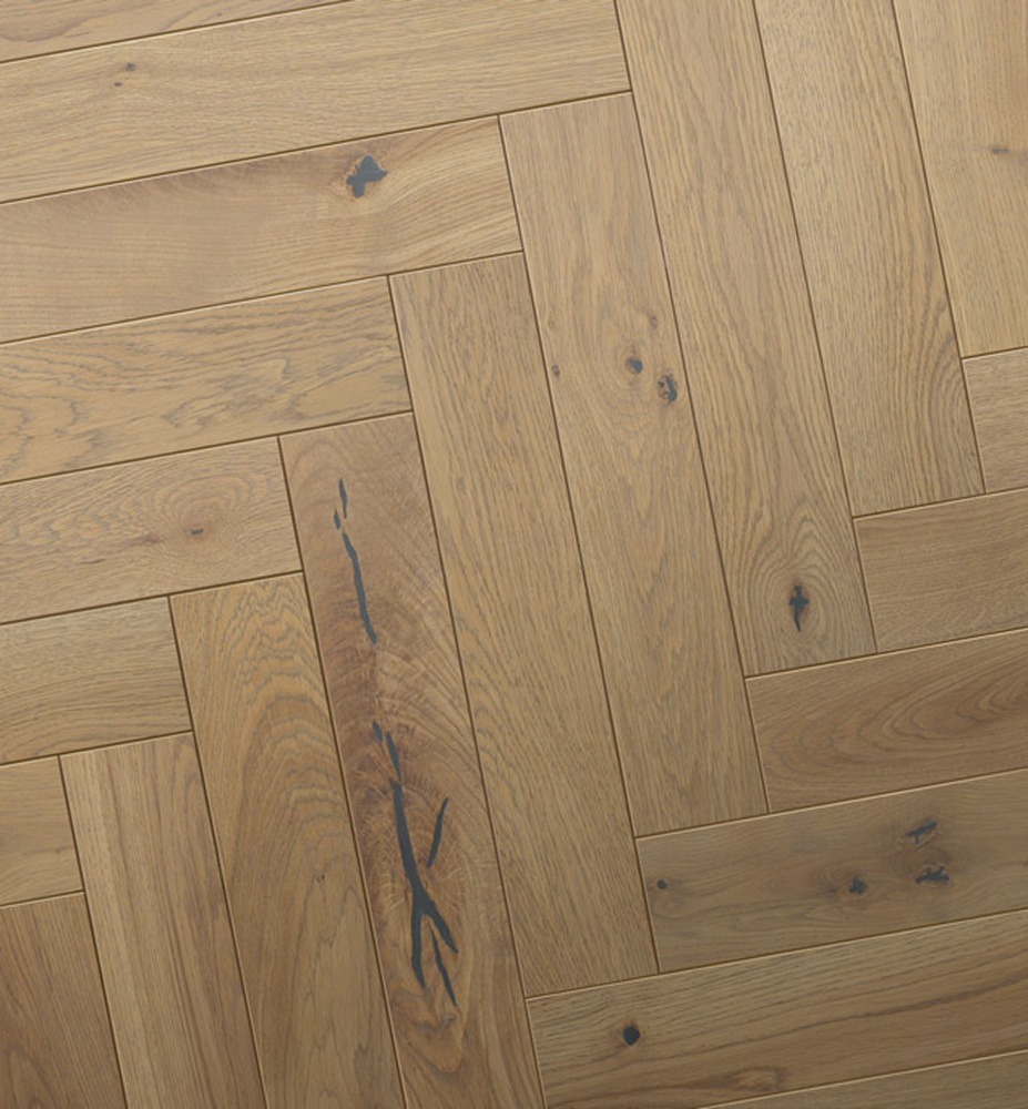 Инженерная доска Greenline Оптимум Дуб Идеал 901 рустик венгерская елка 520×100×12