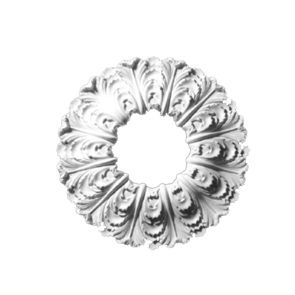 Потолочная розетка под покраску Перфект Плюс B3128 24,6 см