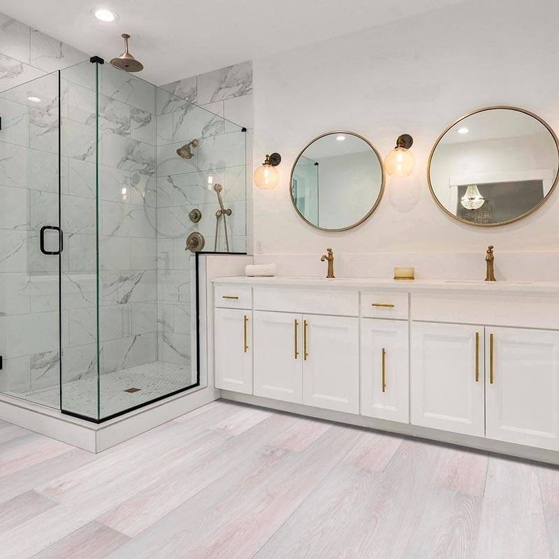 Кварцвиниловый SPC ламинат Evofloor Премиум XL+ Дуб Гейнсборо F-0054 1545×180×6 фото в интерьере