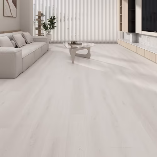 Кварцвиниловый SPC ламинат Evofloor Лайф Дуб Снежный Oak Snow EIR7639-7 1120×184×4,2
