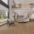 Кварцвиниловый SPC ламинат Evofloor Оптима Дуб Бронза Oak Bronze 571-2 1120×184×4,2 фото в интерьере