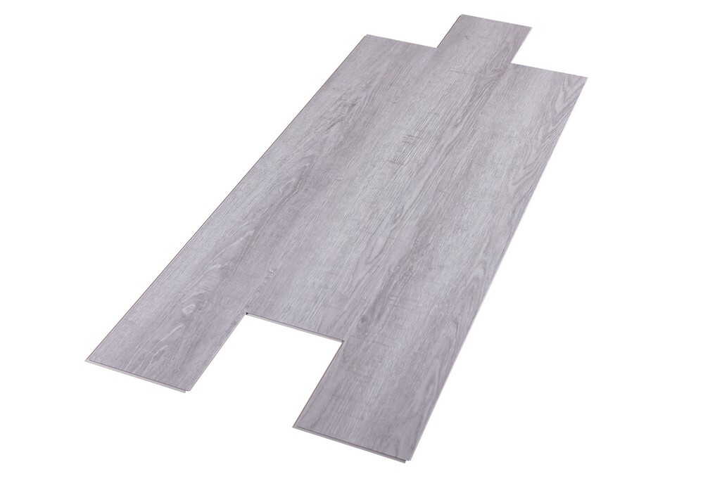 Кварцвиниловый SPC ламинат Evofloor Оптима Дуб Серебряный Oak Silver 579-5 1120×184×4,2