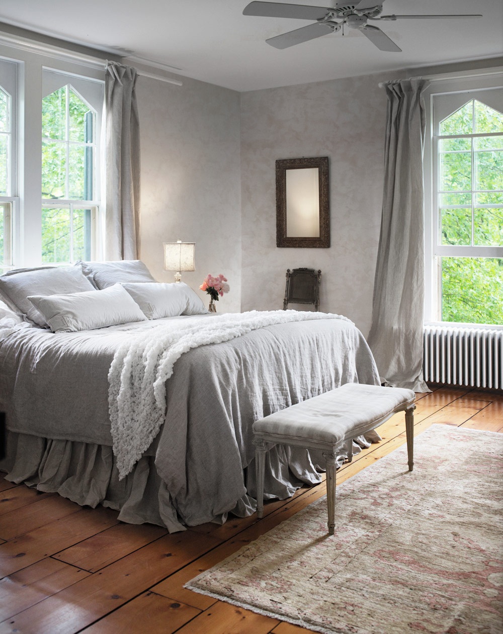 Краска декоративная Lanors Лунар Lunar 3 кг фото в интерьере