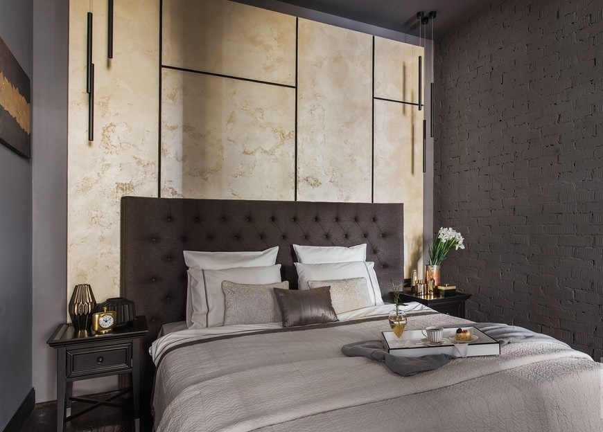 Штукатурка декоративная Lanors Силика Silica Silver 10 кг фото в интерьере