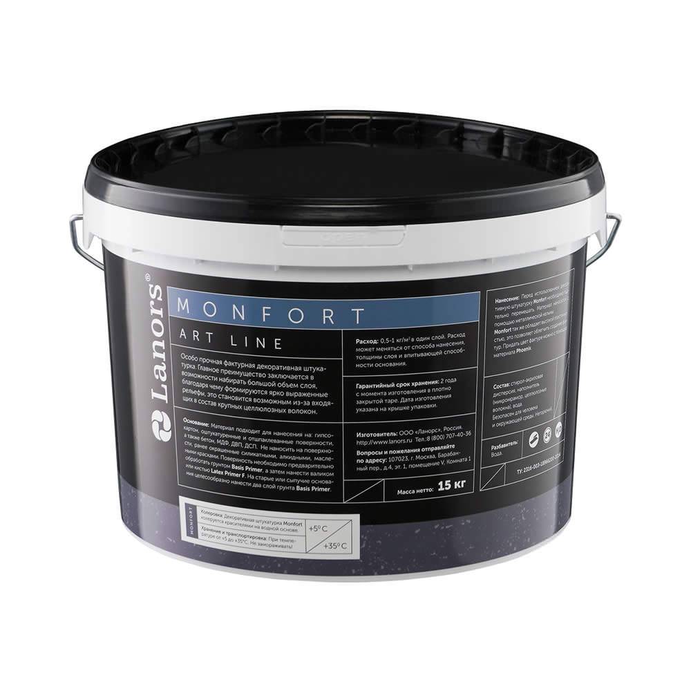 Штукатурка декоративная Lanors Монфорт Monfort 15 кг Штукатурка декоративная Lanors Монфорт Monfort 15 кг