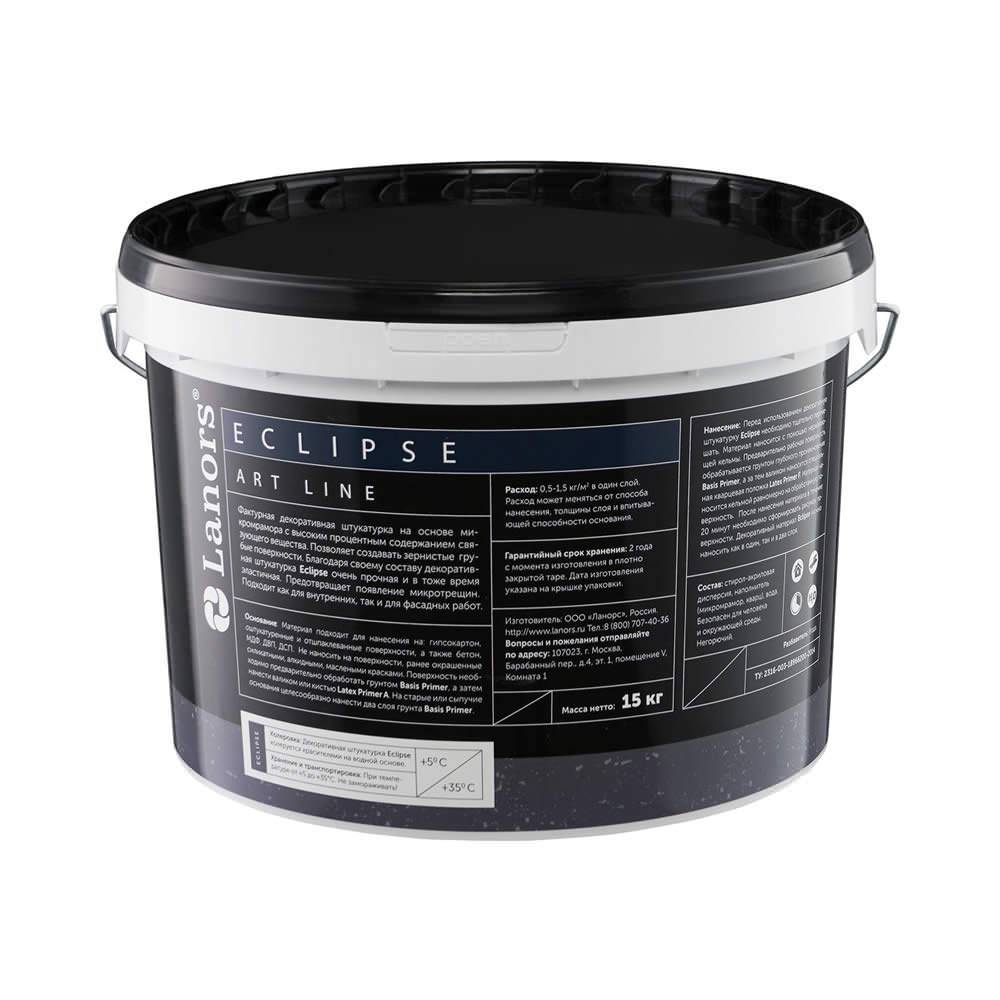 Штукатурка декоративная Lanors Эклипс Eclipse 15 кг