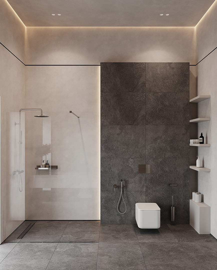 Плинтус алюминиевый теневой с подсветкой Decaro D001A Black Черный 2000×55×27 фото в интерьере Плинтус алюминиевый теневой с подсветкой Decaro D001A Black Черный 2000×55×27 фото в интерьере