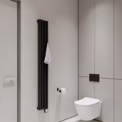 Плинтус алюминиевый теневой с подсветкой Decaro D003.2A Black Черный 2000×50×17
